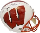 Ron Dayne signed Wisconsin Badgers Full Size Replica Helmet 99 Heisman
