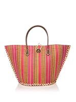 Lavand Bolso de asa Mano (Fucsia)