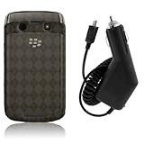 BlackBerry Curve/Apollo 9350/9360/9370 - Smoke Transparent Checker Argyle T ....