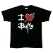 Buffy The Vampire Slayer - I Heart Buffy T-Shirt