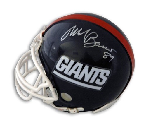 Mark Bavaro Autographed/Hand Signed New York Giants Mini Helmet