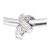 De Hago - 14k White Gold Diamond X-entials Slide Pendant (1.27 ctw)