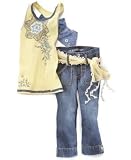 Guess? Little Girl Racerback Pointelle Tank