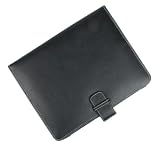 Starlite Real Leather Executive BLACK IPAD 1 & 2 COVER Folio Wallet Length : 25cm, Width : 21cm