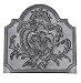 New Regency Fireback Natural Iron 1 ea X670345 High Quality Modern Design Beautiful Popular