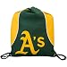 Oakland Athletics Green-Gold Axis Drawstring Backpack