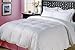Blue Ridge Home Fashions Deluxe 240-Thread Count Down Alternative Comforter, Full/Queen