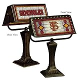 Florida State Seminoles Memory Company Team Art Glass Banker's Lamp NCAA College Athletics Fan Shop Sports Team Merchandise