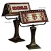 Florida State Seminoles Art Glass Banker's Lamp