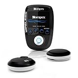 Compex Wireless Muscle Stimulator - Muscle Strength Builder Toner Electronic Stimulation For Fitness - Pain Relief - Relaxation - Body Building - Running Walking Cycling
