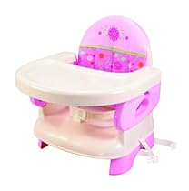 Summer Infant Deluxe Comfort Folding Booster Seat, Pink