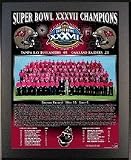 Tampa Bay Buccaneers Super Bowl XXXVII Champions Healy Plaque