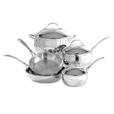 Hamilton Beach 8-pc. Set Stainless Steel Gourmet Pro Cookware Set