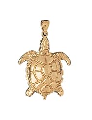 CleverEves 14K Gold Pendant Turtles 13.9 - Gram(s)