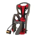 Fahrradkindersitz Pepe Standard anthrazit/rot Rahmenmontage T�V/GS