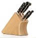 Kitchen Devils Classic Knife Block, 5 Piece