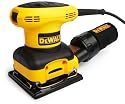 DEWALT D26441K 2.4-AMP Heavy-Duty Orbital 1/4-Sheet Sander with Cloth Dust Bag