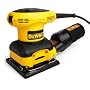 DEWALT D26441K 2.4-AMP Heavy-Duty Orbital 1/4-Sheet Sander with Cloth Dust Bag