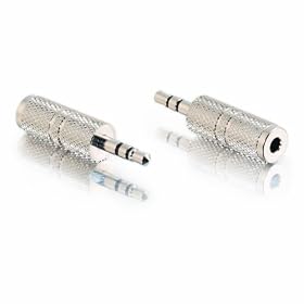 Cables To Go 3.5mm Stereo Male to 3.5mm Mono Female Adapter