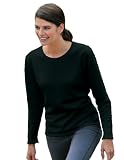 Women's Outlook cotton poly sueded finish crewneck sweatshirt