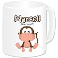 Personalised Monkey Mug (A GoPersonalised Design)