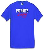 PATRIOTS LADY WOMAN IN CHARGE WITH ATTITUDE FOOTBALL T SHIRT
