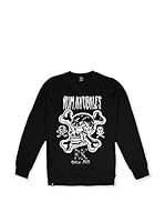 Rum Knuckles Sudadera Cross Bones (Negro)