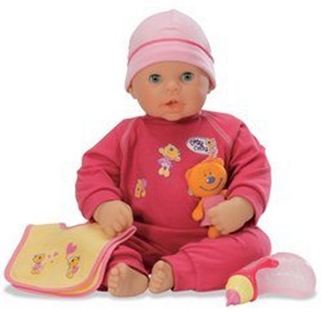 Childrens Toyshop  Toys : Zapf Creation Talking CHOU CHOU white function doll