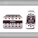 Sparco Silver Polished Aluminum Automatic Pedal Covers