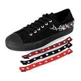 DEVIANT-07, Canvas Bondage Strap Sneaker by Demonia