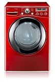 LG SteamDryer Series DLEX2450R 27 Front-Load Electric Dryer 7.3 cu. ft. Capacity - Red