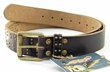 Ed Hardy - Ed Hardy By Christian Audigier Tiger Mouth C In Black Men's Belt EH1133