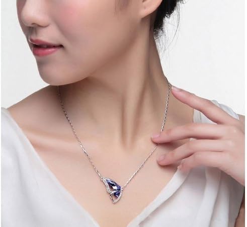 NiceDeco - fashion jewelry Swarovski Element Crystal Butterfly Alloy Station Pendant Necklace Yellow Color