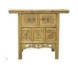 Chinese Antique Mutiple Drawer Altar Sidecabinet Awk1840
