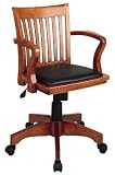 Deluxe Fruitwood Bankers Chair With Black Vinyl 41HxmDzPywL. SL160 Deluxe Fruitwood Bankers Chair With Black Vinyl