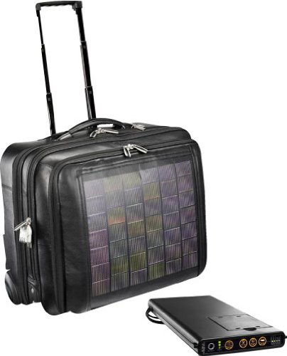 Picard Solartrolley mit einem Solarladegerät Sunload M60 (Ausgang USB / 12 V)