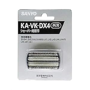 【クリックで詳細表示】SANYO メンズシェーバー替刃(外刃) KA-VK-DX4