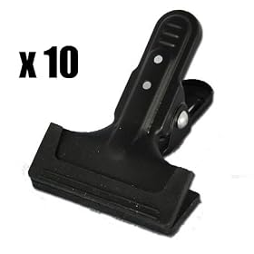 StudioHut Photo Video Background Universal Pro Clamps (Set of 10)
