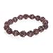 Glass Beads Dark Purple Bracelet 