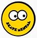 Skate Mental Smiley Face Skateboard Sticker