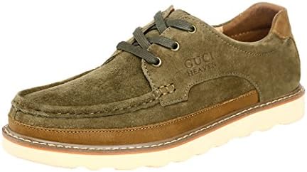 WUXING Men's Frosted Logging Durable Outdoor Equipment Leisure Shoes(7.5 D(M)US,camel)