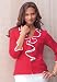 Jessica London Plus Size Linen-Blend Long-Sleeve Ruffled Blouse