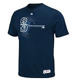 MLB Seattle Mariners Authentic Collection Change Up Basic T-Shirt, Traditional Navy, XX-Large Amazon.com