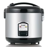 Oyama All Stainless Steel 7 Cup Rice Cooker / Warmer (Black)