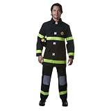 Adult Fire Fighter - Black - Size XX-Large