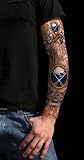 Buffalo Sabres FanInk Spirit Tattoo Sleeve Size One Size