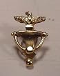 Dollhouse Miniature Clare-Bell Brass Eagle Door Knocker