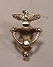 Dollhouse Miniature Clare-Bell Brass Eagle Door Knocker