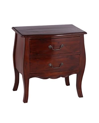 HOME FURNITURE Comodino Marrone