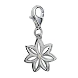 Hot Diamonds Flora Charm, Sterling Silver